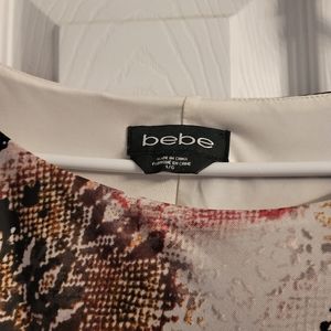 Form fitting bebe dress